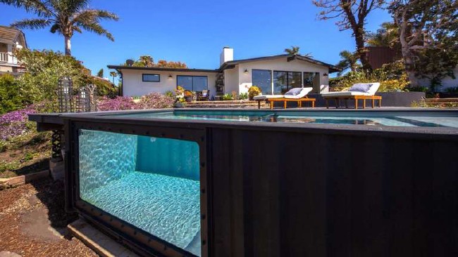 Modpools upcycles containers into luxurious swimming pools